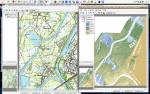 Meuse gridded maps: topo map and LiDAR DEM